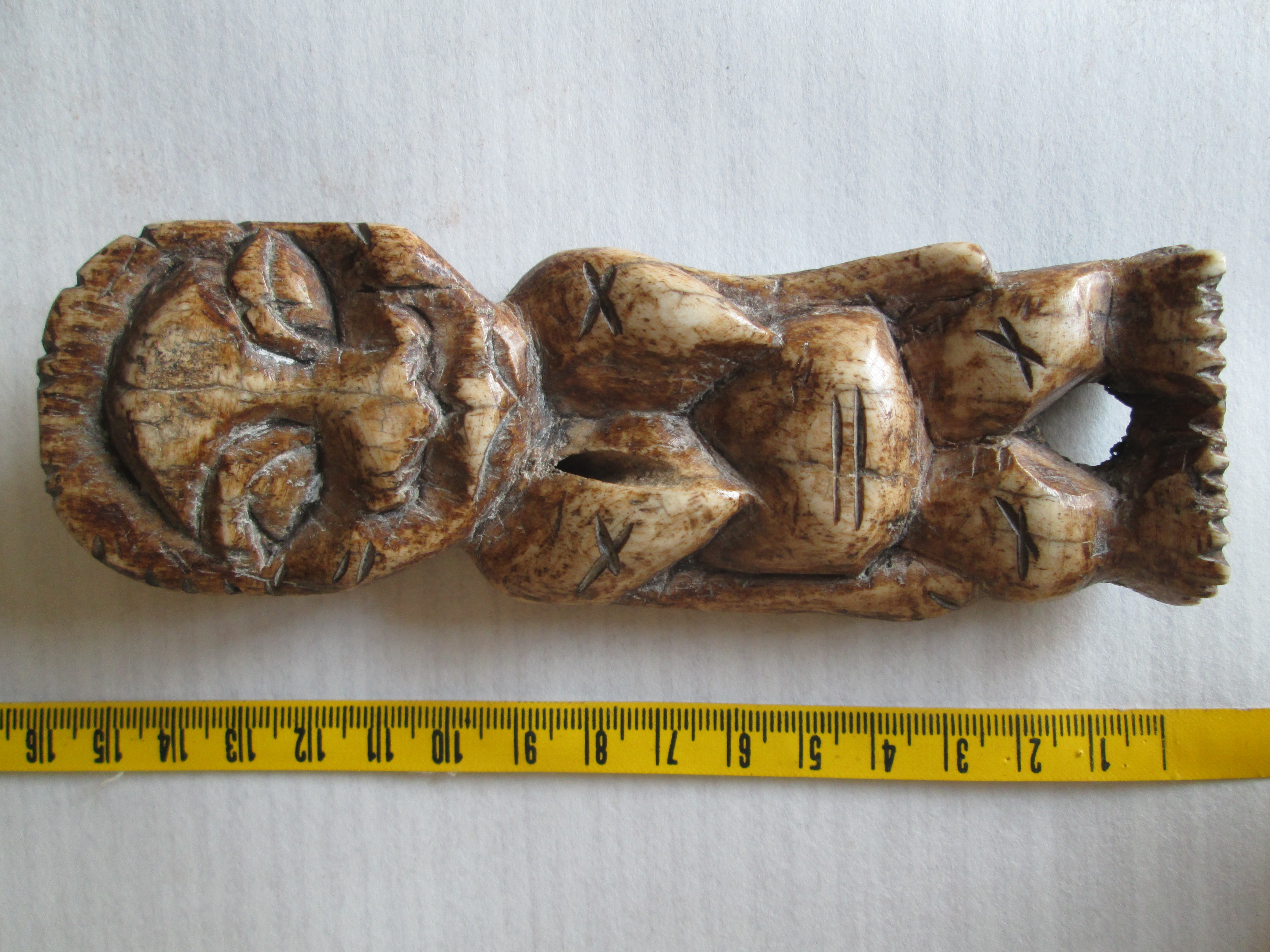 Антиквариат статуэтка слоновая кость Гвинея 